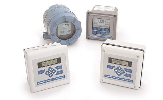 ANALYZERS AND TRANSMITTERS FOR USE WITH STEAM STERILIZABLE SENSORS Rosemount Analytical is proud to offer a full line of analyzers and transmitters to fit each individual process need.