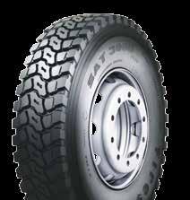 SAT3000 Plus - Drive Excellent traction for ON/OFF vehicle use The wide and deep tread design of this drive axle all-steel
