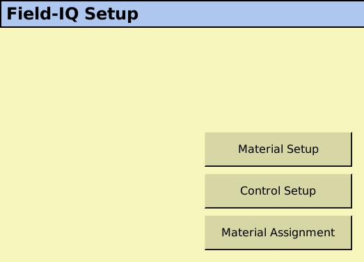 Trimble Field-IQ Setup for FmX or FM-1000 (continued) Control Setup F Setup & Operation If