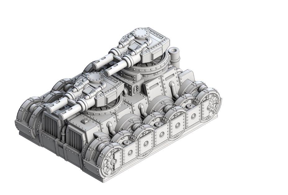 Russian Coalition 4 x Orlov Class Heavy Tank Product Code: DWRC32 Even by the standards of the Sturginium Age, the armoured units of the Russian Coalition are big and brutish.