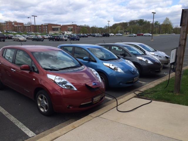 UMBC Workplace EV Charging and Management Growth in Plug-in Vehicle Use On most days the two charging stations are occupied from 7am to 5pm.