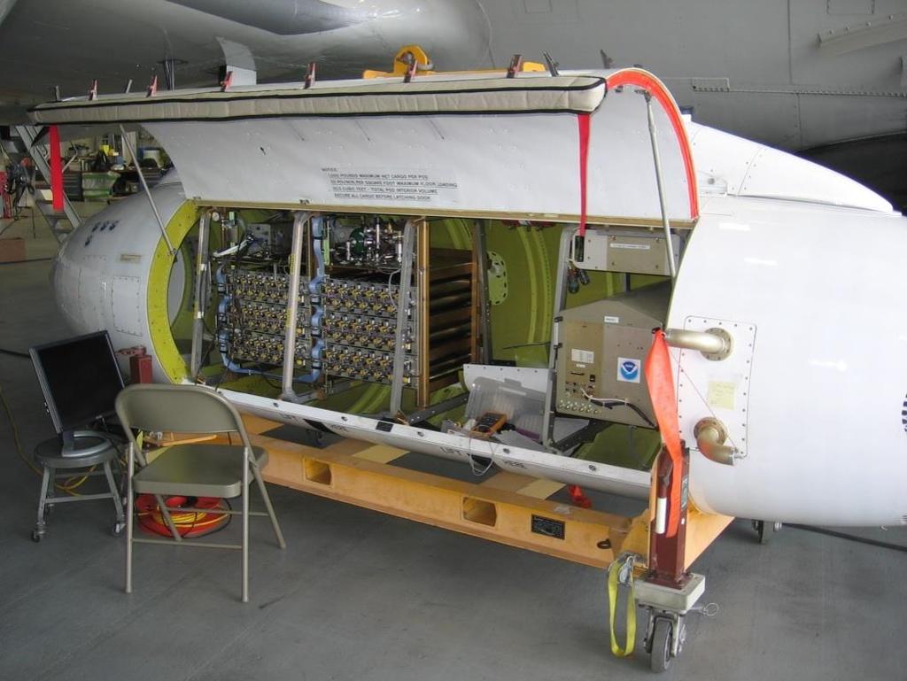 S-3B Viking Research Capabilities Cargo pod that has