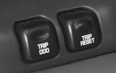 Trip Odometer Tachometer Your trip odometer (trip mode) tells you how far you have driven since you last