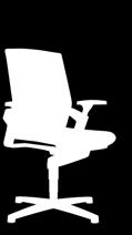 backrest, on castors Task chair, high back on castors Task chair, high back with headrest 176/7