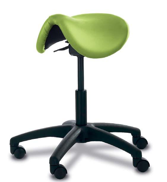5202/VPE Replace suffi x on the product code with any of the following to select your colour i.e. Saddle Stool in Lime - 5202/VLI Vinyl Fabric 5202 Saddle Stool 640 x 590 x 555-730mm 555-730mm 6.