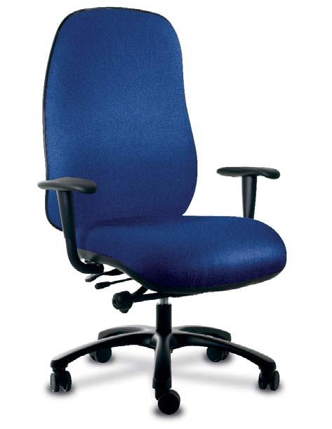 Maximum capacity 315kg Seating Solutions 5660XL/VSD 5660XL/FCT Replace suffi x on the product code with any of the following to select your colour i.e. Bariatric High Back, Swivel chair in Lime - 5660XL/VLI Vinyl Fabric 5660XL High Back, Swivel 670 x 670 x 1080-1190mm 425-535mm 29.