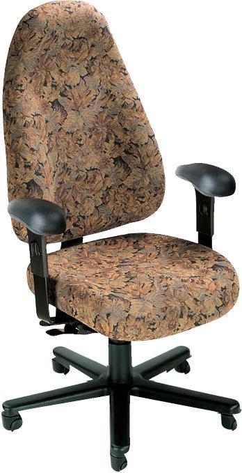 1860 Specifications ERGONOMIC SEATING Overall Outside Width 24 Overall Outside Depth 26-28 Overall Outside Height 42-50 Outside Arm Height 25 1 / 2-33 Inside Seat Width 20 Inside Seat Depth 18-20