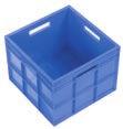 STACKING CONTAINERS - SOLID IH007 - Confectionery Tray IH047 - Stacking Crate IH072 - Stacking Crate 29 Litre 712 x 448 x 95mm 680 x 416 x 76mm 21 Litre 660