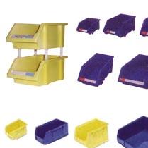 Plastic Bin Systems The Best Stock in the West High-Stack Bins For heavy storage High-density ribbed polypropylene Labels included