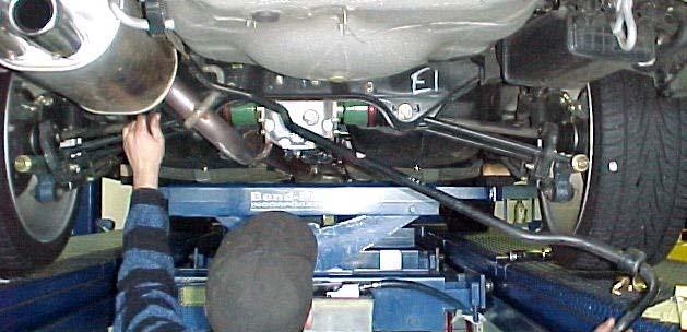 4) You should now be able to remove the sway bar from the