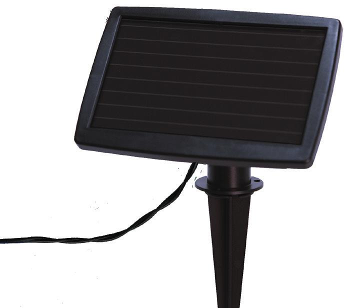 Make sure no street lights illuminate the panel of your solar product and stop it from