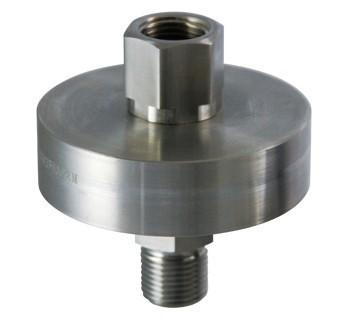 14 DIAPHRAGM CHEMICAL SEALS, WELDED BODY Instrument connection: 1/4", 1/2" NPT female Process connection 1/4", 1/2" NPT male or female Process temperature -45+150ºC Filling liquid: Silicone oil,