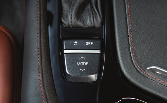 Automatic shifting returns if no manual shifts have been made after 10 seconds. Pull the right paddle to upshift or the left paddle to downshift.
