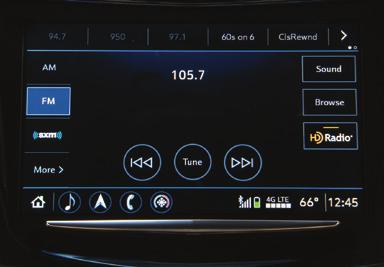 CADILLAC USER EXPERIENCE MENUS Your CTS offers a variety of entertainment, communication and vehicle