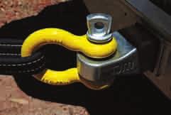 TJM bow shackles are an important link in joining equipment in recovery situations.