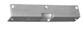 INDUSTRIAL GRADE Application These electric strikes are used on a pair of doors (without a mullion) which are equipped with concealed, vertical-rod exit devices having a 1/2 or 5/8 throw latchbolt.