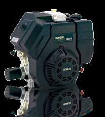 11-15 hp Command PRO Cooling: Air Cylinders: Single Shaft: Horizontal Warranty: 2-Yr Commercial Engine Type: Four-cycle, gasoline, OHV, cast iron cylinder liner, aluminum block Additional Features: