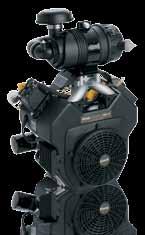 25-30 hp Command PRO Cooling: Air Cylinders: V-Twin Shaft: Horizontal Warranty: 2-Yr Commercial Engine Type: Four-cycle, gasoline, OHV, cast iron cylinder liners, aluminum block Additional Features: