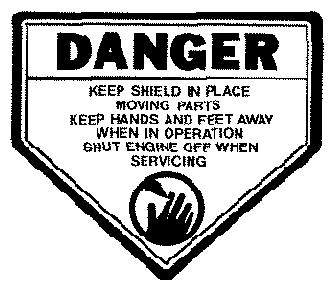 Hand Lever Warning: Shield