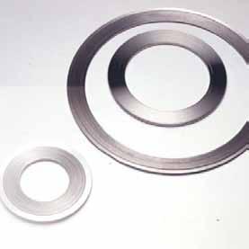 GROOVED GASKETS PROPERTIES AND APPLICATION The groved gasket are the preferred gaskets when improved performance at low seating stresses is required. It features excellent anti-blow-out properties.