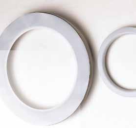 PTFE ENVELOPED GASKETS PROPERTIES AND APPLICATION The sealing insert is made of corrugated stainless steel, soft nonasbestos material, or rubber and different combinations.