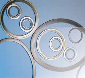 SPIRAL WOUND GASKETS PROPERTIES AND APPLICATION Spiral wound gaskets are special semi-metallic gaskets of great resilience, there fore they are very suitable for applications featuring heavy
