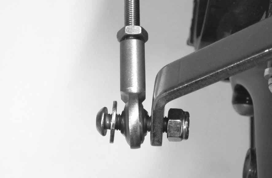 Threaded Rod Fig. 11 1/4"-28 Jam Nut Switch Plate NOTE: The bolt can be installed from either side. Make sure the Rod End is sandwiched between the Flat Washer and the Quad.