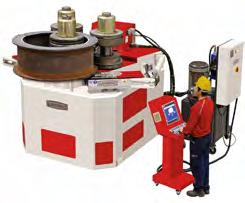 Hydr. profile bending machines type APK Quality Made in EU APK 61 APK 300 NC APK 240 NC The profile bending machines type APK 61-550 are hydraulic machines in a solid steel construction (St-52) with