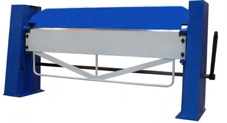 All models have counter-balanced folding beams, clearances in the clamp-, bed- and folding beams and angle stop as standard.