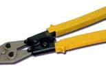 Hand Crimping Tool - 3D-2 EN 19 made jaw Ratc het mechanism for quick locking and unlocking Spring steel handles to give strength and durability to the tool.
