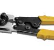 Hand Crimping Tool - 3D-52 EN 19 forging flat made jaw, 8mm thick to accommodate all lengths of end sleeves. Ratchet mechanism for quick locking and unlocking.
