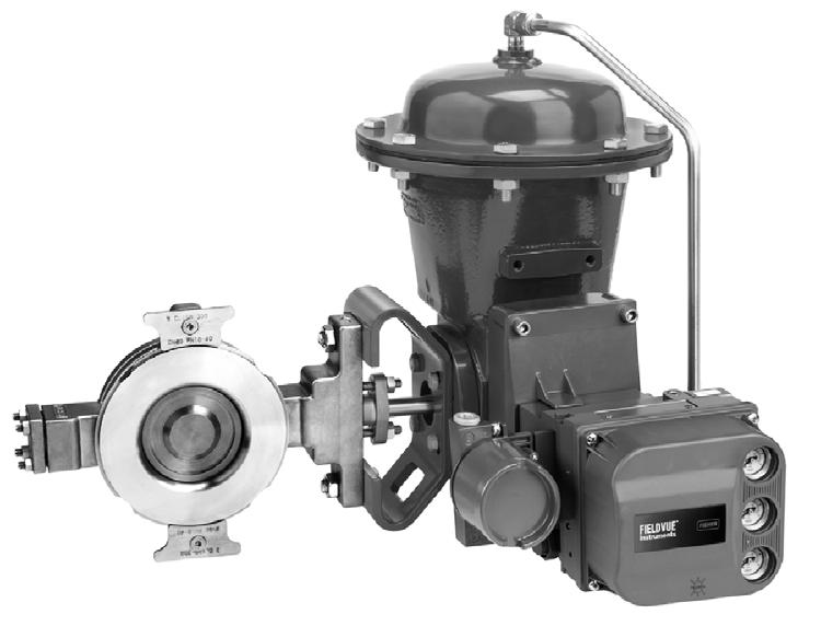 The 2052 has an ISO 5211 mating interface that allows installation to non-fisher valves. Refer to separate bulletins for valve and positioner information.