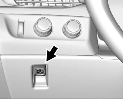 216 DRIVING AND OPERATING Set the parking brake by holding the regular brake pedal down, then pushing down the parking brake pedal. If the ignition is on, the brake system warning light will come on.