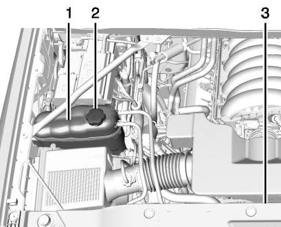 4. Remove the four screws (1) on top of the cover of the housing and lift up the cover. 5. Remove the engine air cleaner/ filter from the housing. Take care to dislodge as little dirt as possible. 6.