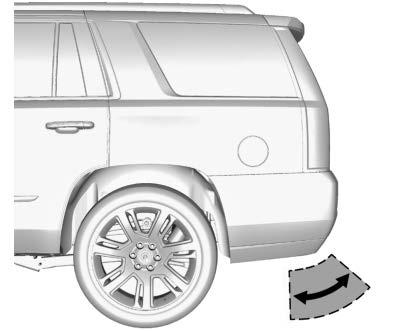 Keep the RKE transmitter away from the rear bumper detection area or turn the liftgate mode to OFF when cleaning or working near the rear bumper to avoid accidental opening.