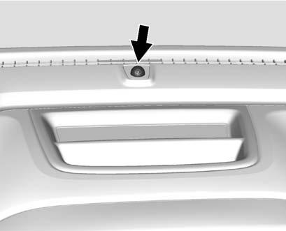 On vehicles with a Rear Vision Camera, it must be disconnected before removing the tailgate. See Rear Vision Camera (RVC) 0 236ii. To remove the tailgate: 1. Raise the tailgate and support it firmly.
