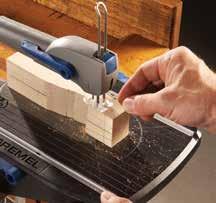 Step 2: Cut your block of wood You can cut your block of wood using several methods. Coping saws can tackle this application.