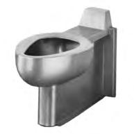 1700 Blowout jet urinal back wall washdown type w/ fully enclosed P-trap. 1702 Washout urinal back wall washdown type. Fully enclosed P-trap.