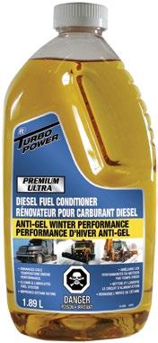 PREMIUM DIESEL FUEL CONDITIONER WITH ANTI-GEL Premium Diesel Fuel Conditioner promotes Anti-gel Winter Performance and is especially suited for use in extreme cold temperature operations.