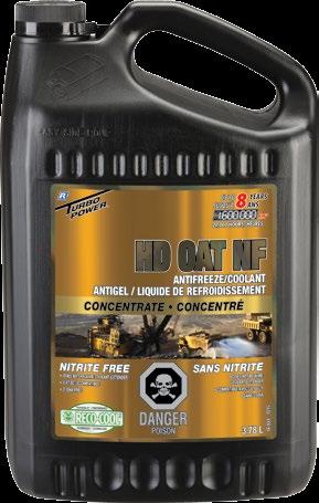 HD OAT NF POWERED BY RECO-COOL HD OAT NF Extended Life Antifreeze/Coolant is based on a nitrite-free proprietary organic acid corrosion inhibitor package powered by RECO-COOL TM technology (OAT).