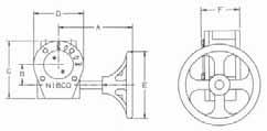 Throttle Plate Zinc Plated Steel DIMENSIONS AND TORQUE OUTPUT The position-lock can be used to set the valve in any position or as a memory stop so the valve may be reopened to the previous position.