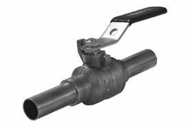 PTFE Seat 200 PSI CWP Sizes 1/2" thru 2" Page 28 Press x Press Male End 2" Type L Copper Full Port, Blowout-Proof Stem Standard Lever