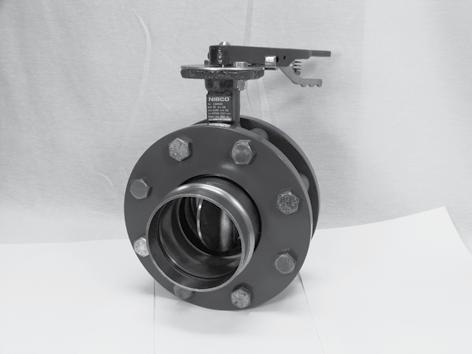 AHEAD OF THE FLOW Revised 1/31/2014 NIBCO Press System Butterfly Valves Ductile Iron Body Extended Neck Geometric Drive Molded-in Seat Liner Lug Style with Press x Press Female Ends Sizes 2 1/2"