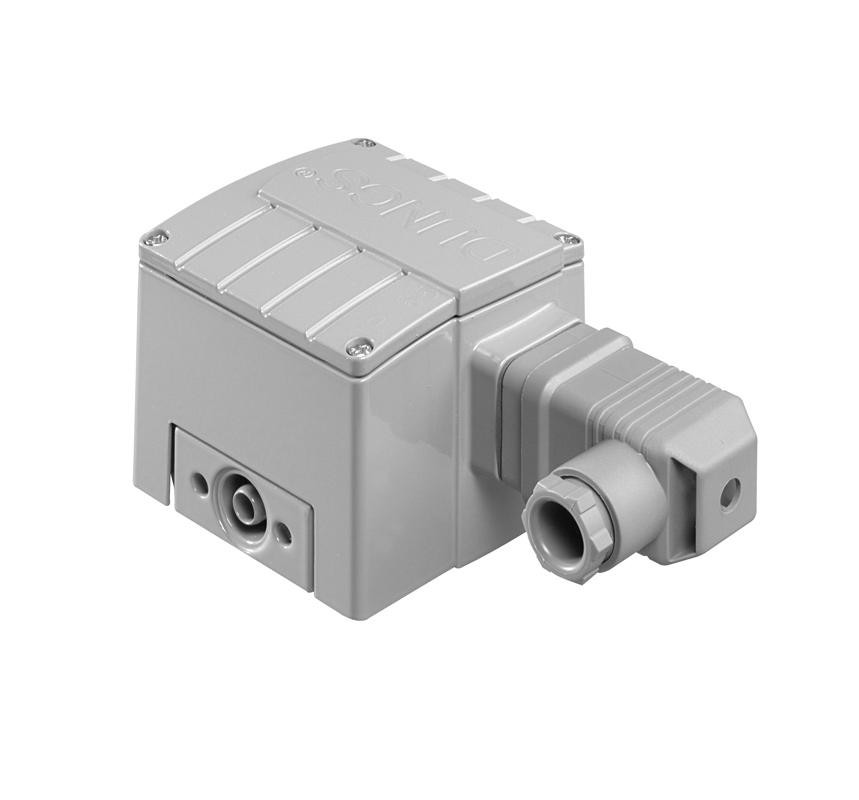 It is suitable for closing, opening or ing over a current circuit when the actual pressure value deviates from the specified pressure setpoint.