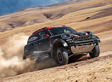 The MINI John Cooper Works Rally car was introduced right on time for the 2017 Dakar Rally.