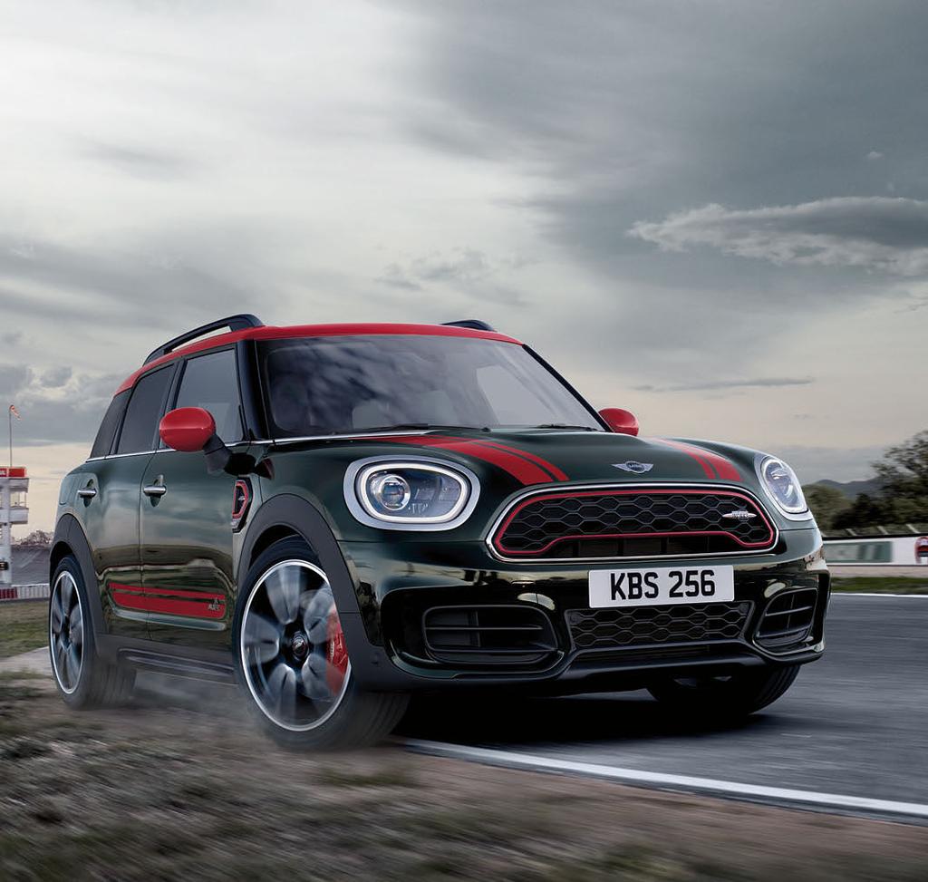 MORE ADVENTURES PER HOUR. Enjoy a better view while enjoying the road even more in the MINI John Cooper Works Countryman.