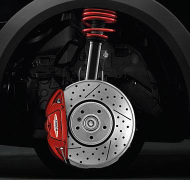 Complete the dashing look with retrofittable John Cooper Works Pro Tuning parts.