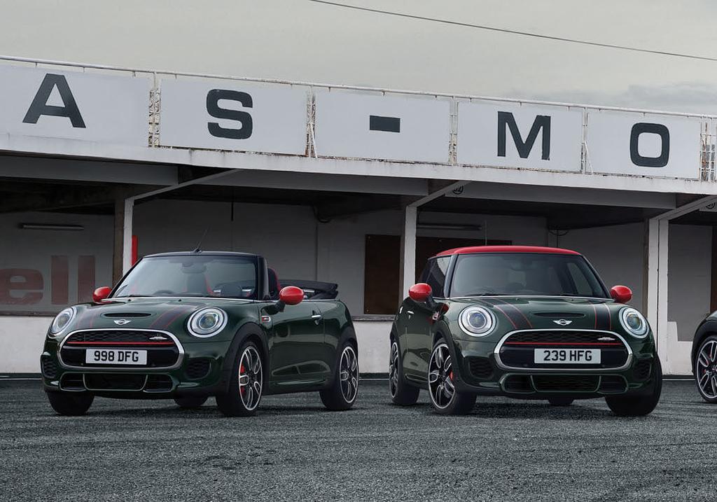 JOHN COOPER WORKS: MINI TO THE MAX. What brings out the best in us? Like any competitor in the arena, it s a desire to be better than before.