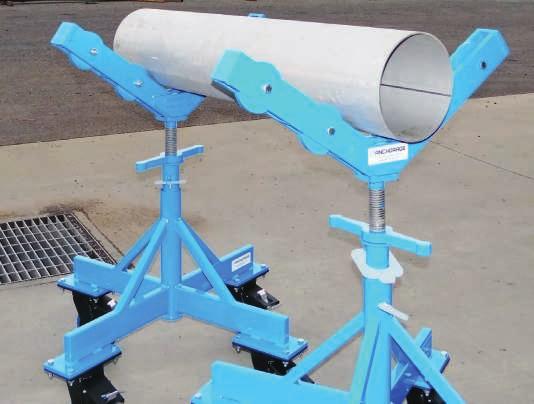 heavy duty mobile pipe supports The