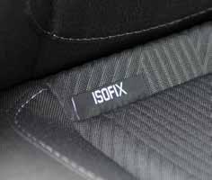 All our seats are equipped with tested and approved 3-point seat belts and adjustable headrests.